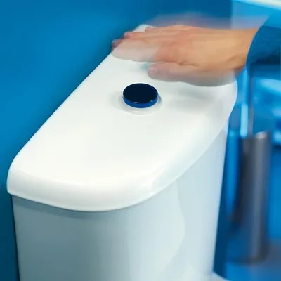 Obrázok produktu pre Bezdotykový infračervený automatický splachovací ventil a tlačidlo na WC