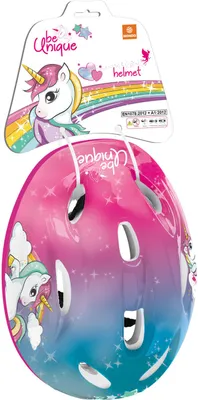 Immagine prodotto di Casco da bici Mondo unicorno per bambini - rosa - taglia M - Unicorn Design