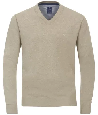 Produktbild von REDMOND V-Neck-Pullover Beige XL