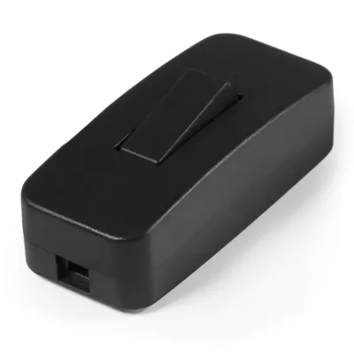 Zdjęcie produktu dla Przełącznik przewodu zasilającego McPower, czarny, 250 V / 2 A