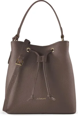 Produktbild von Lazarotti Bologna Leather Crossbody Beuteltasche Leder 25 cm