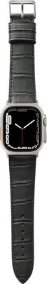 Produktbild von MANUFAKTURWERK Armband ROTHENBAUM, kompatibel mit Apple Watch Ultra, Ultra 2, Schwarz