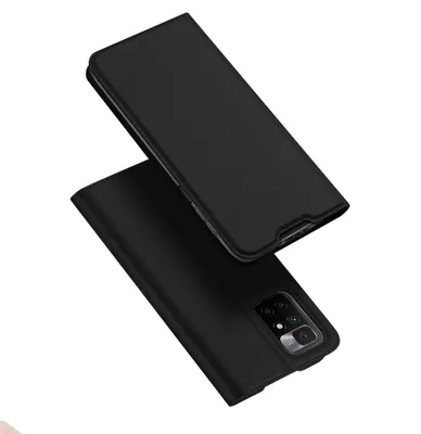 Produktbild von Dux Ducis Skin Pro Holster Case Flip Cover Xiaomi Redmi 10 Schwarz