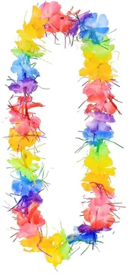Produktbild von Hawaiikette HAWAII Bunte Blumen Aloha