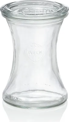 Zdjęcie produktu dla 6x szklany słoik delikatesowy Weck z pokrywką Delicacy 370 ml