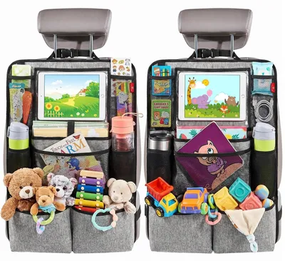 Produktbild von Yoreva 2 Stück Auto Rückenlehnenschutz,Kinder Rücksitz Organizer
