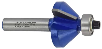 Obrázek produktu pro Frézka s kuželovým vrtákem a vodítkem o průměru 45 mm