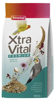 Productafbeelding van Beaphar XtraVital voor grote papegaaien, 500 gram