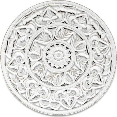 Produktbild von Wandornament Holz shabby Stil formano
