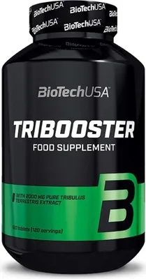 Immagine prodotto di BioTech USA Tribooster 120 compresse / Tribulus Terrestris / Integratore alimentare a base di estratto di frutta di Tribulus terrestris
