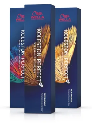 Produktbild von Wella Koleston Perfect Me+ Pure Naturals, Braun, 4/00, Châtain Naturel, Frauen, 60 ml, Alle Haare