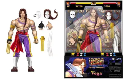 Immagine prodotto di Ultra Street Fighter II: The Final Challengers Actionfigur 1/12 Vega 15 cm