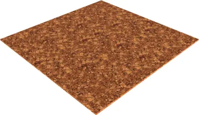 Produktbild von JustiFix® K Korkzwischenlage bei Einsatz auf Flachdachfolien 250 x 250 x 2 mm 20 Stück