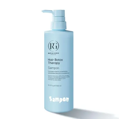 Produktbild von Hair Boto Therapy Shampoo by Royal Gold mit Hyaluronsäure & Keratin – 500 ml