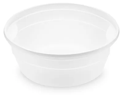 Produktbild von 50x Suppenbecher 350 ml PP weiß siegelbar Ø 12,7 x 4,9 cm
