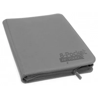Obrázek produktu pro Ultimate Guard 8-Pocket QuadRow Zipfolio Xenoskin Grau
