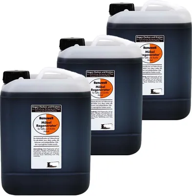 Produktbild von Renuwell Möbel-Regenerator Holz Möbelpflegemittel Spar-Sets 3 x 5 Liter