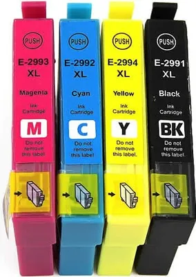 Produktbild von 1 Set kompatible Patronen T2991 T2992 T2993 T2994 für Epson Expression Home XP-235 245 247 255 257 332 335 342 345 352 355 432 435 442 445 452 455