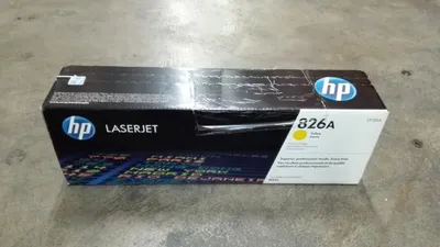 Produktbild von HP 826A Gelb Original LaserJet Tonerkartusche, 31500 Seiten, Gelb, 1 Stück(e)