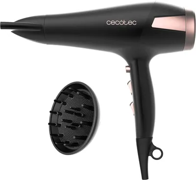 Zdjęcie produktu dla Cecotec 04398, Prąd przemienny, Czarny, Kółko do wieszania, 1,8 m, Przyciski, 2400 W