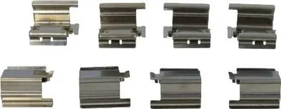 Produktbild von QUICK BRAKE 109-1218 Zubehörsatz Scheibenbremsbelag für OPEL Corsa D Schrägheck (S07) für FIAT Ducato Kastenwagen (250, 290) passend für MERCEDES-BENZ