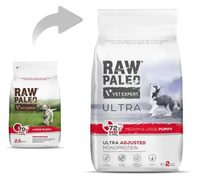 Immagine prodotto di VETEXPERT RAW PALEO Ternera 2 Kg