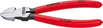 Immagine prodotto di Pinza a becchi piatti in materiale sintetico, 160 mm, senza smussatura, Knipex | 4003773041245