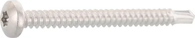 Produktbild von Bohrschrauben TX25 DIN7504N Linsenkopf selbstbohrend 5,5 x 32 mm Edelstahl A2