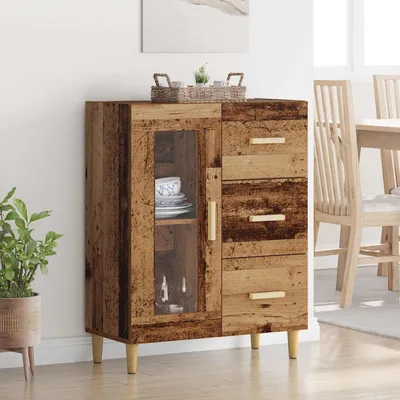 Produktbild von vidaXL Sideboard Altholz 69,5 x 34 x 90 cm Holzwerkstoff