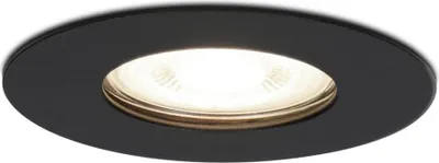 Produktbild von hoftronic LED Einbaustrahler 4W 4000K GU10 Rund IP65 Schwarz
