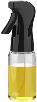 Productafbeelding van PromoHome® Olie-sprayfles – 200 ml glazen dispenser voor keuken en heteluchtfriteuse