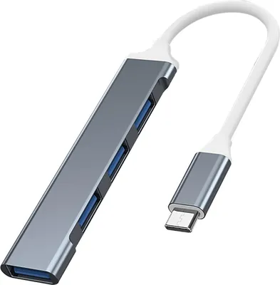 Produktbild von Vakoss Hub Usb-C Tc-4125X 1Xusb 3.0 3Xusb 2.0