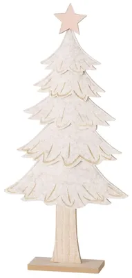 Produktbild von Deko-Aufsteller Janne H56cm aus Holz & Filz Tanne Weihnachts-Baum Advent X-Mas