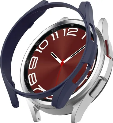 Obrázek produktu pro Pro Samsung Galaxy Watch 6 Classic 47mm Smartwatch ochranný rámový kryt tmavě modrý