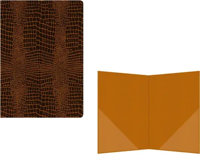 Produktbild von Urkundenmappe DIN A4 / Farbe: schwarz-orange