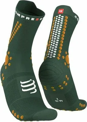 Produktbild von Sportsocken Compressport Pro Racing Olive - 35-38