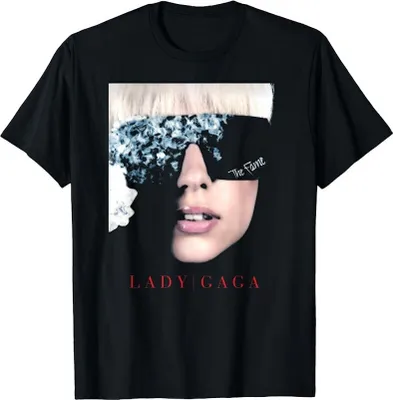 Produktbild von Lady Gaga - "The Fame" T-Shirt für Herren/Damen Uni RO9134 (S) (Schwarz)