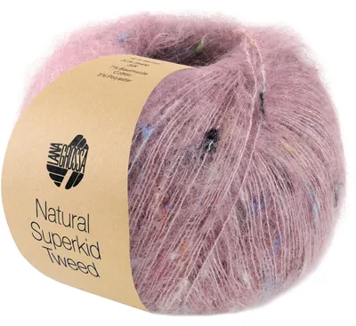 Produktbild von Lana Grossa - Natural Superkid Tweed 0621 rosa