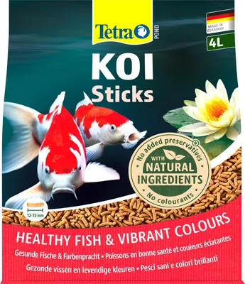 Productafbeelding van Tetra Pond Koi Sticks, 4 liter, in een verse verpakking