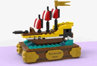 Obrázek produktu pro Pirátská loď Barracuda Seas - Promotional LEGO 6550800