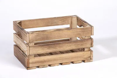 Produktbild von iWerk Holzkiste Geflammt S 34 x 23 x 18 cm