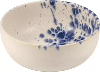 Produktbild von LE COQ Phobos Schale, Höhe: 85 mm, ø: 180 mm, weiß, blau