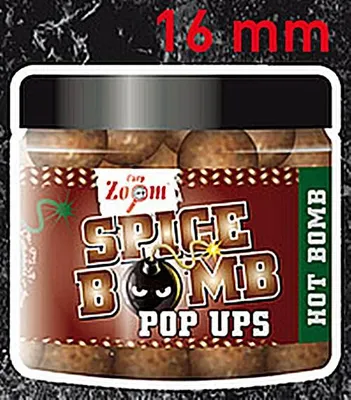 Produktbild von CarpZoom Spice Bomb Hot Bomb Pop up 16mm 100g