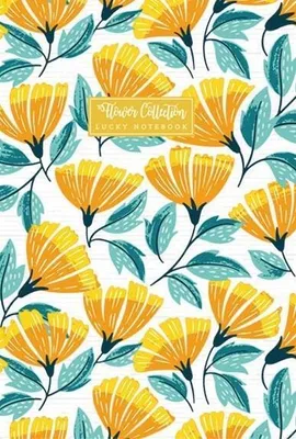 Image de Cahier décoratif 143x210/64K damier Fleurs