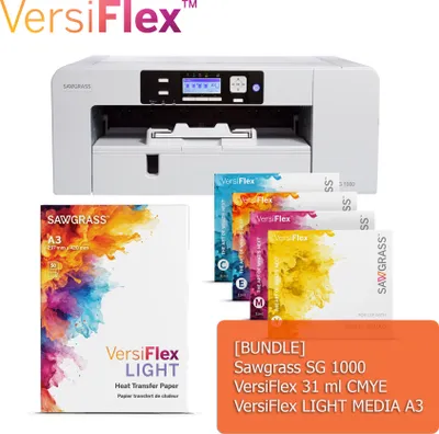 Produktbild von [BUNDLE] VersiFlex SG 1000 + 31 ml + Light Media A3 / 50