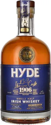 Immagine prodotto di Hyde No.9 IBERIAN CASK 1906 Single Malt Irish Whiskey Edizione commemorativa 43 %  0,70 lt.