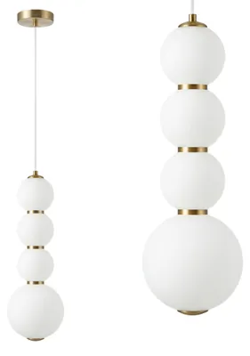 Obrázek produktu pro Závěsná Stropní Lampa Toolight Lhj114-4Cp Led Průhledný