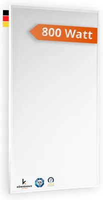 Produktbild von Infrarotheizung 800 W - Wandmontage - 11-21 m?