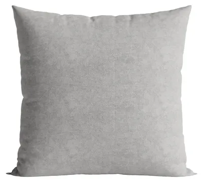 Immagine prodotto di Copricuscino in velluto, color grigio-beige, liscio, 40 x 40 cm