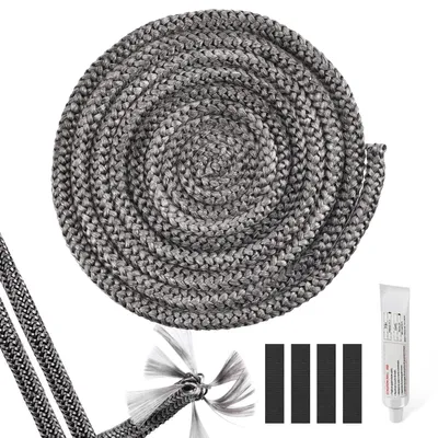 Zdjęcie produktu dla Uszczelka do kominka, uszczelka kominowa, 10 mm x 3 m